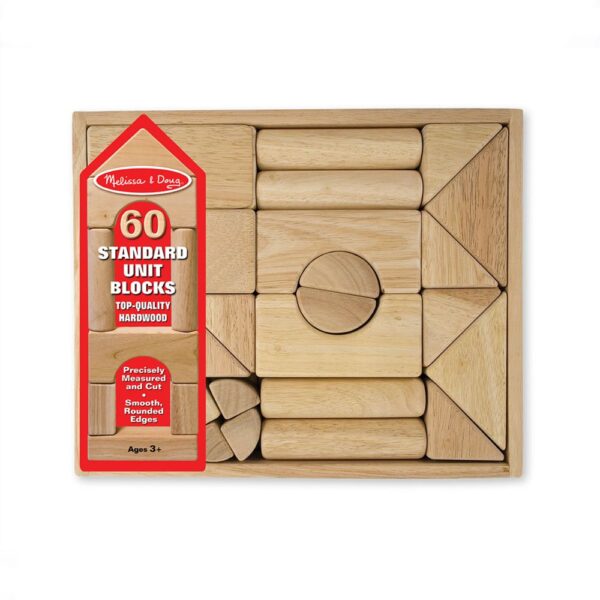 Melissa & Doug Standard Unit Blocks (60 PC Set) - Image 2