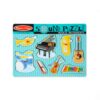 Melissa & Doug Musical Instruments Sound Puzzle (8 Pieces)