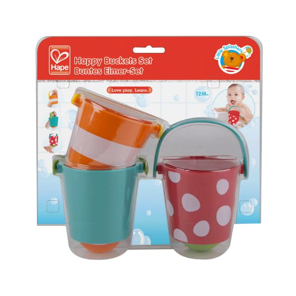 Hape Happy Buckets Set Water Toy - Image 2