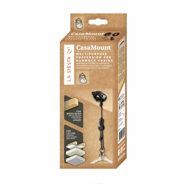 La Siesta CasaMount Multipurpose Suspension Kit for Crows Nests and Hammock Chairs