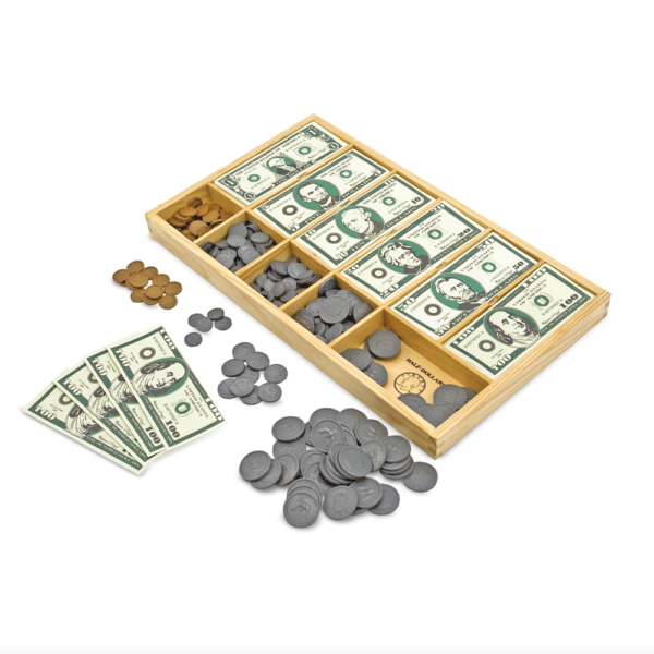 Melissa & Doug Classic Play Money Set