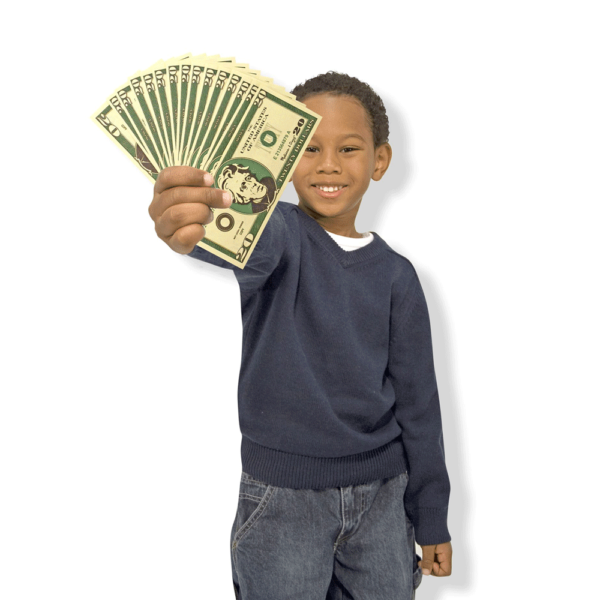 Melissa & Doug Classic Play Money Set - Image 4