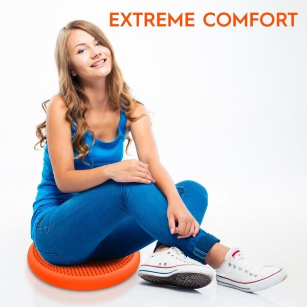 Big Wiggle Seat Sensory Chair Cushion For Kids & Adults - 33cm - Image 2