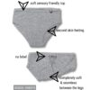 SAM Sensory™ & More Seamless Organic Cotton Briefs - Image 2