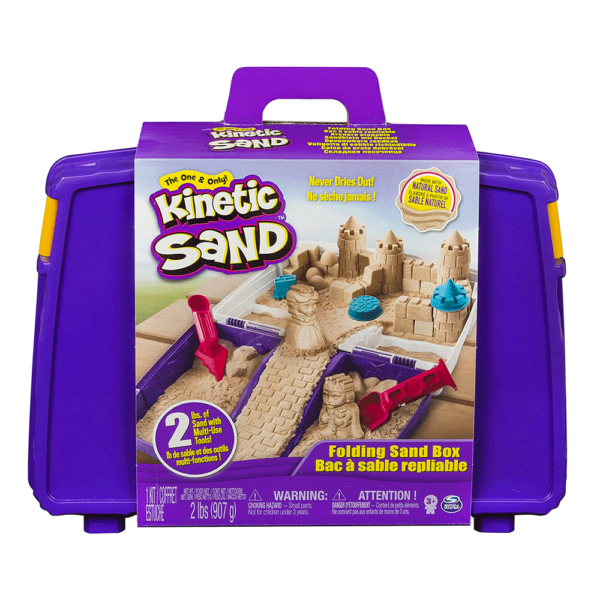 Kinetic Sand with Folding Sand Box