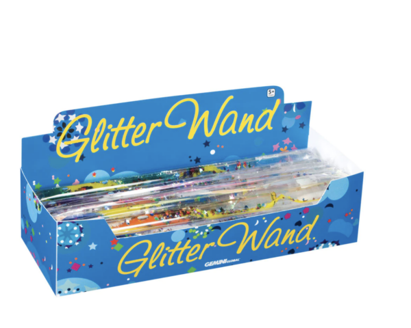 Jumbo Spiral Glitter Wand (Assorted Colors)