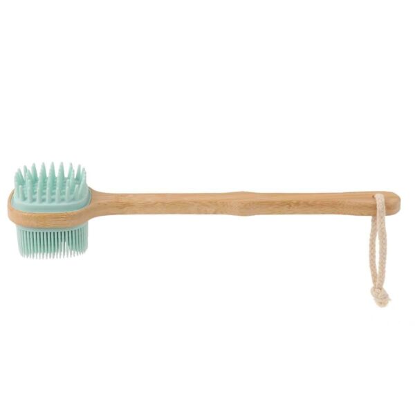 Relaxus Dual-Sided Silicone Bath Brush - Image 2
