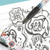 Sugar Skull Smens - Scented Pens! - Image 3