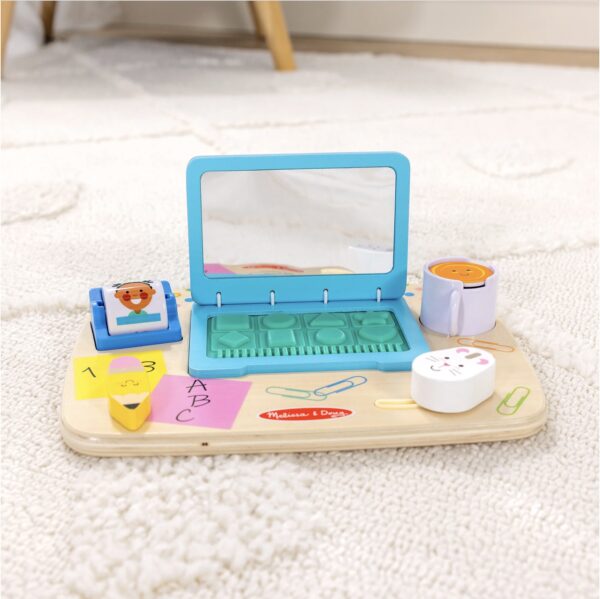 Melissa & Doug's Work & Play Desktop Activity Board - Image 8