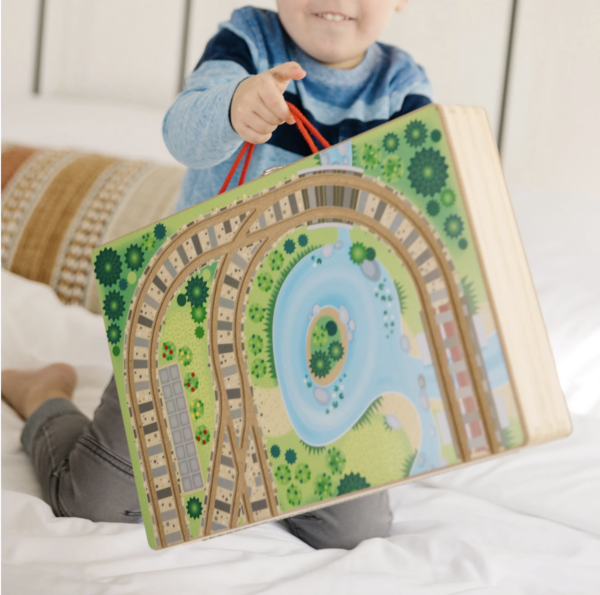 Melissa & Doug's Take-Along Railroad - Image 7