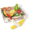 Melissa & Doug's Wooden Cutting Fruit Play Food
