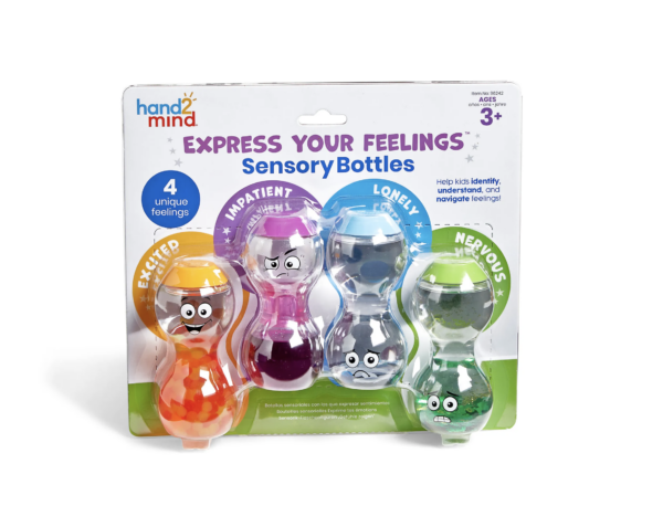 Express Your Feelings® Sensory Bottles - Excited, Nervous, Lonely, and Impatient - Image 6