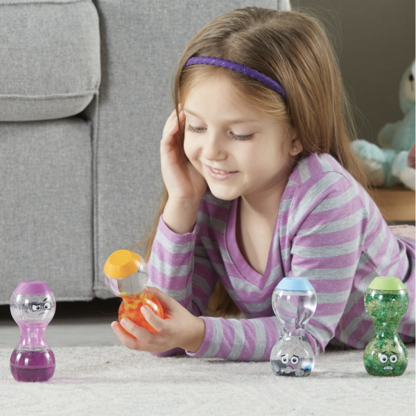 Express Your Feelings® Sensory Bottles - Excited, Nervous, Lonely, and Impatient - Image 5