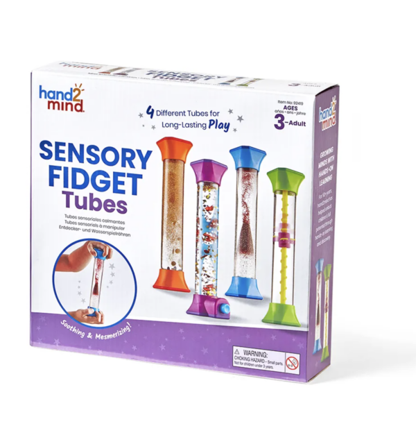 Sensory Fidget Tubes, Set of 4 - Image 7