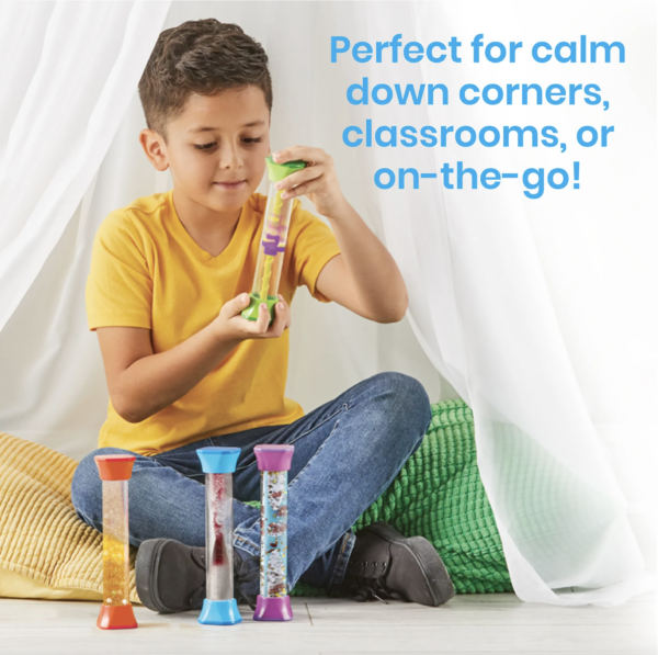 Sensory Fidget Tubes, Set of 4 - Image 3