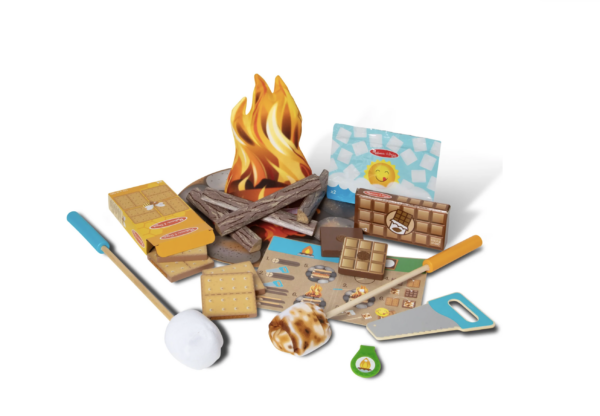 Melissa & Doug's Let's Explore Campfire S'Mores Play Set