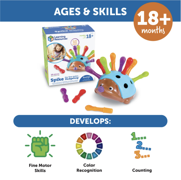 Spike the Fine Motor Hedgehog® - Image 4