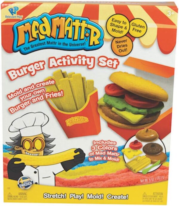 Mad Mattr Burger Activity Set