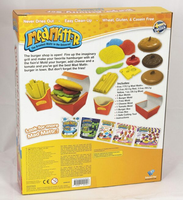 Mad Mattr Burger Activity Set - Image 3