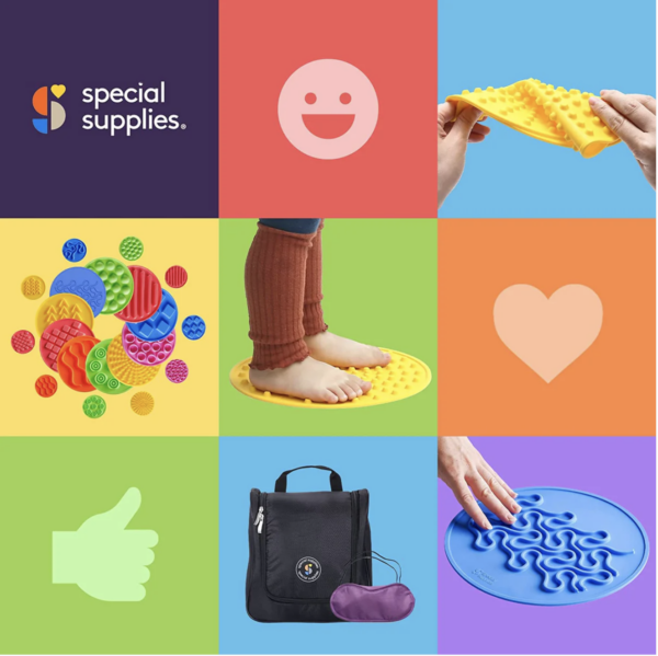 Sensory Discs Matching Game – 20 Pack with Eye Mask - Image 9